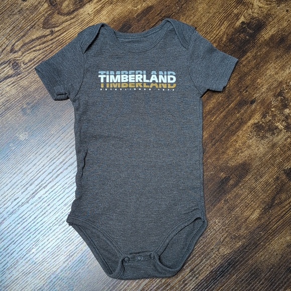 Timberland Baby Bodysuit Set Of 3, Size 6-12 Months - Picture 2 of 7